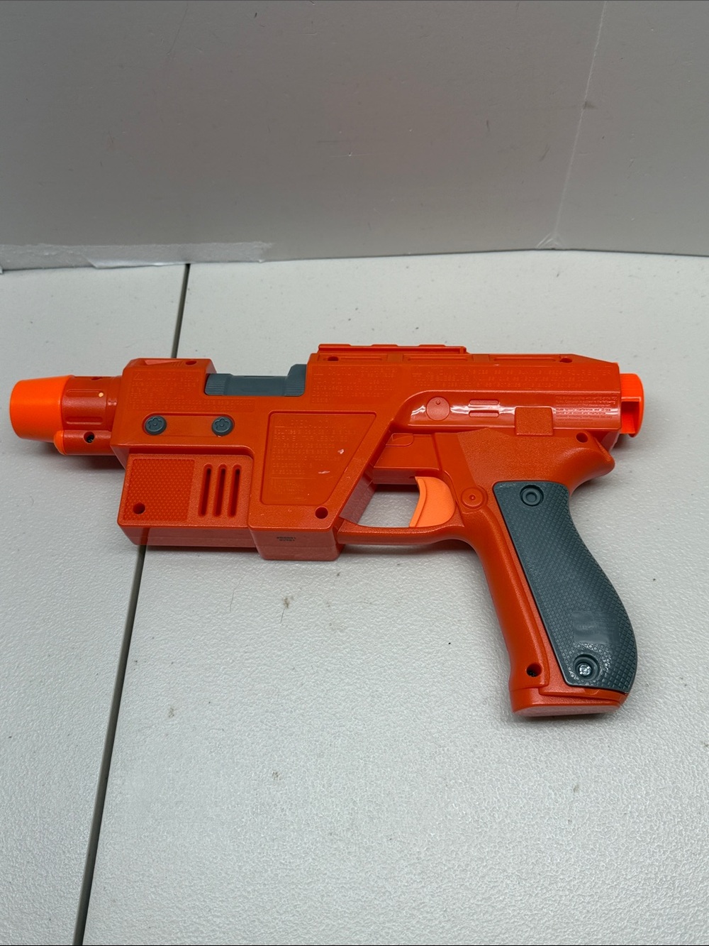 STAR WARS Electronic Orange Blaster Gun Hasbro 2016 Nerf Sound Light Works - Picture 3 of 4